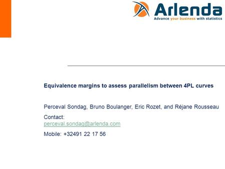 Equivalence margins to assess parallelism between 4PL curves