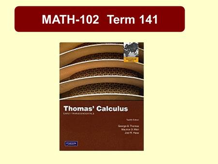 MATH-102 Term 141.