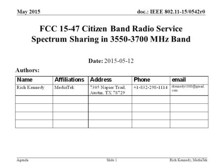 April 2009 doc.: IEEE /xxxxr0 May 2015