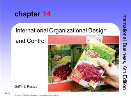 chapter 14 International Organizational Design and Control