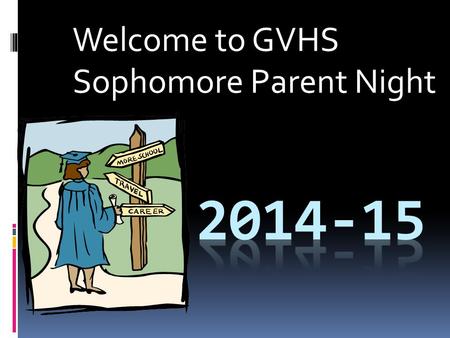 Welcome to GVHS Sophomore Parent Night. Sophomore Class Caseloads Mr. Harvey A-Com Mrs. Bebee Con - Hil Mrs. KaneHim – McQ Ms. SaracinoMcR– Set Mr. MartinSeu.