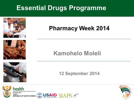 Essential Drugs Programme