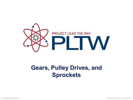 Gears, Pulley Drives, and Sprockets