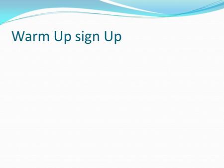 Warm Up sign Up. APC Lesson 26  Essential Question: What is the cosine double angle identity?  Standard: Prove and apply trigonometric identities.