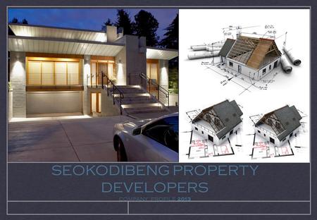 SEOKODIBENG PROPERTY DEVELOPERS