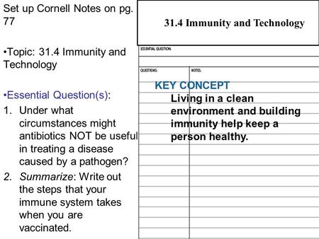 31.4 Immunity and Technology