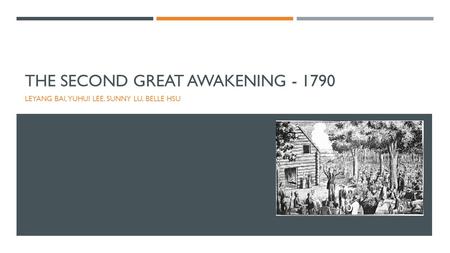 The Second Great Awakening