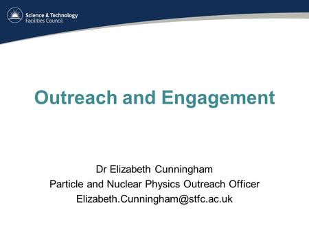 Outreach and Engagement