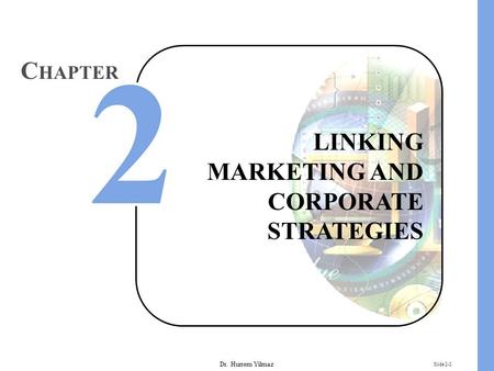 Dr. Hurrem Yilmaz Slide 2-2 LINKING MARKETING AND CORPORATE STRATEGIES C HAPTER.