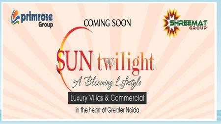 About “Sun twilight” Villas and commercials