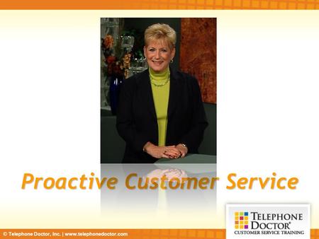 Proactive Customer Service