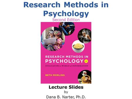 Research Methods in Psychology Second Edition