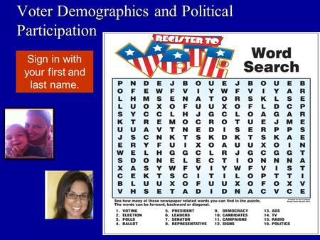 Voter Demographics and Political Participation