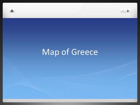 Map of Greece.