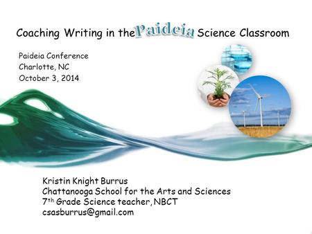 Coaching Writing in the Science Classroom