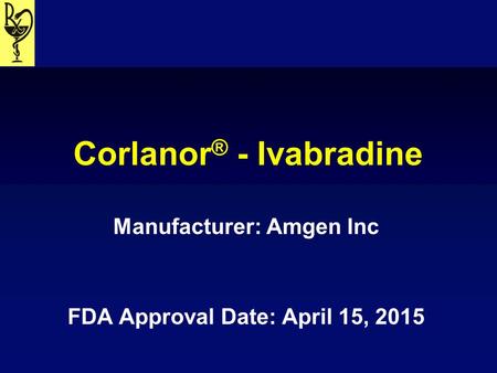 Corlanor® - Ivabradine