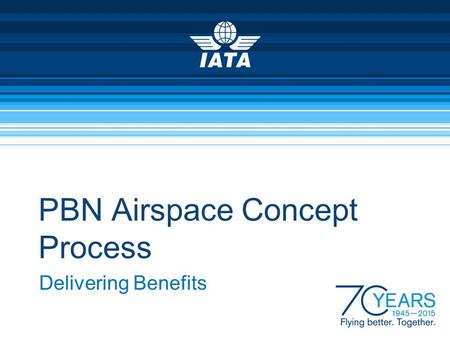 PBN Airspace Concept Process