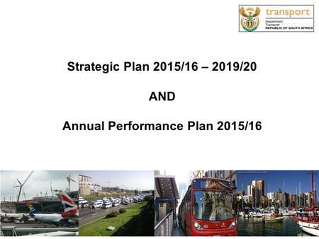 Annual Performance Plan 2015/16