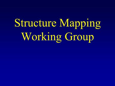 Structure Mapping Working Group. RNA Secondary Structure Experimental Constraints: Enzymatic Cleavage –Paired nucleotides –Unpaired nucleotides FMN Cleavage.