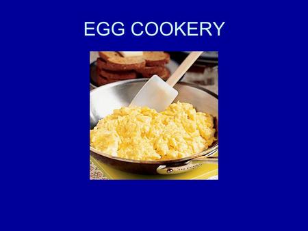 EGG COOKERY.