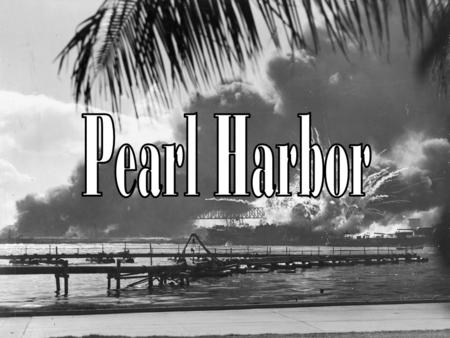 December 6 th,1941 December 6, 1941 President Franklin D. Roosevelt made a final appeal to Japan for peace. There was no reply from the Emperor of Japan.