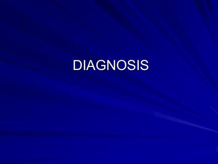 DIAGNOSIS. Purpose of Diagnosis To develop understanding plus a set of critical issues – –Usually problems or threats, sometimes opportunities – –Small.