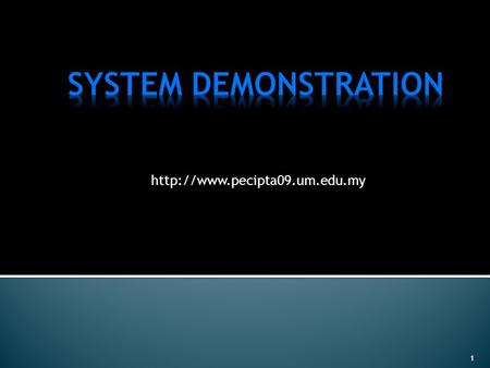 1.  Visitors are able to utilise the online pre-registration facility to avoid queue.  Once registered, visitors only.