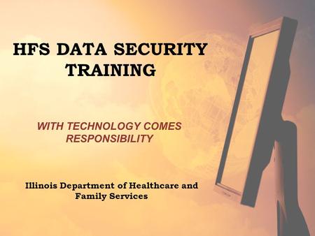 HFS DATA SECURITY TRAINING