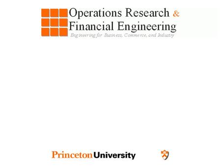 ORF 510: Directed Research II “Analyzing travel time distributions using GPS data” Santiago Arroyo Advisor: Prof. Alain L. Kornhauser January 13 th, 2004.