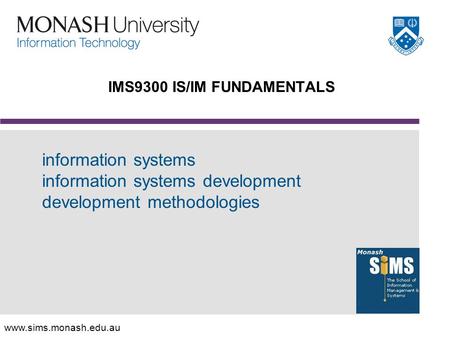 IMS9300 IS/IM FUNDAMENTALS