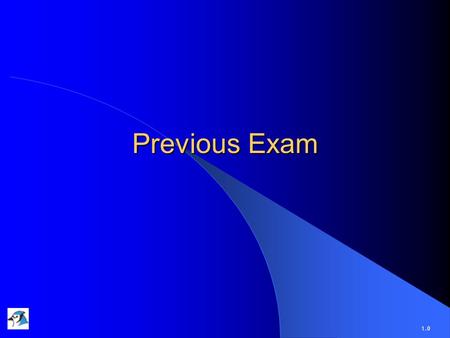 Previous Exam 1.0. Question 1 - a Is the following statement true or false? Briefly explain your answer. A && B is the same as B && A for any Boolean.