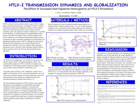 Stella 9.0 software was used to represent plausible disease dynamics in a simulated HTLV-I endemic population (Fig. 1, 2) [5, 6, 7]. Birth, death, and.