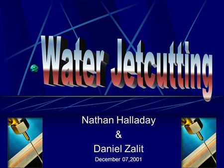 Nathan Halladay & Daniel Zalit December 07,2001. Outline Process Description Design Considerations Advantages Disadvantages Web Info Questions.