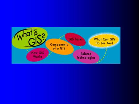 What is a GIS ? A  geographic information system (GIS) is a computer-based tool for mapping and analyzing things that exist and events that happen on earth.