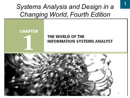 Systems Analysis and Design in a Changing World, Fourth Edition