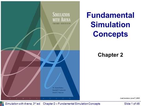 Fundamental Simulation Concepts