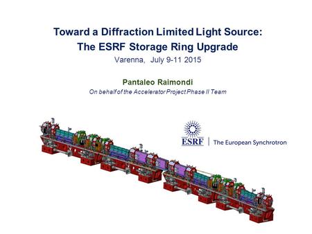 Toward a Diffraction Limited Light Source: