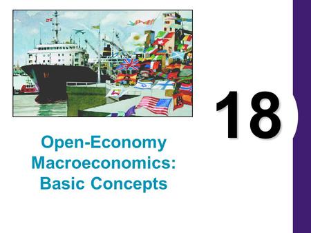 Open-Economy Macroeconomics: Basic Concepts