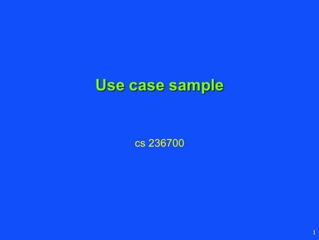 1 Use case sample cs 236700. 2 System Overview  A new web-based front-end for an existing library  There is a global book info service  Typical actions.