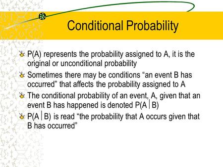 Conditional Probability