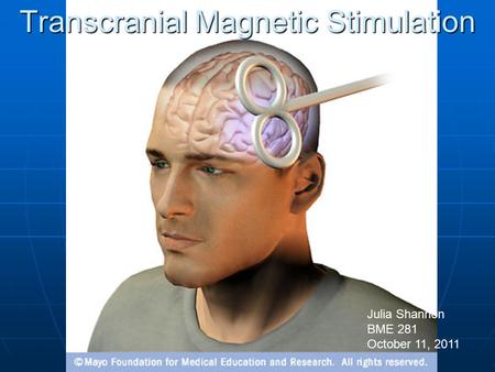 Transcranial Magnetic Stimulation