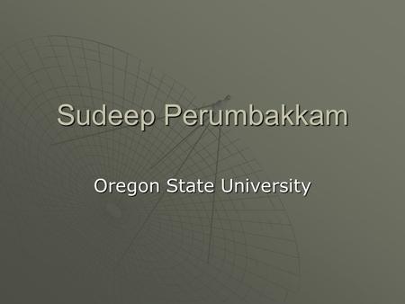 Sudeep Perumbakkam Oregon State University. What is remediation?  Hazardous waste is everywhere.  It comes from paints, motor oil, hair spray, household.