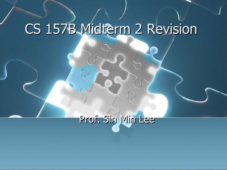 CS 157B Midterm 2 Revision Prof. Sin Min Lee. Q #1 (01) 1. Characterize the difference between the following pairs of terms a. Entity and entity class.