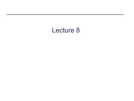 Lecture 8. Review (Methods of Math class) int abs( int num ) double sqrt( double num ) double pow( double num, double power ) Method parametersData type.