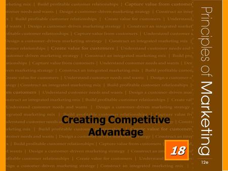 Creating Competitive Advantage