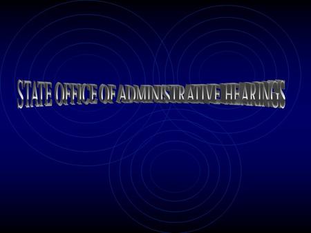 Mission To conduct fair, objective, prompt, and efficient hearings and alternative dispute resolution (ADR) proceedings and to provide fair, logical,