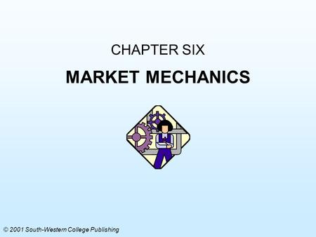 CHAPTER SIX MARKET MECHANICS © 2001 South-Western College Publishing.