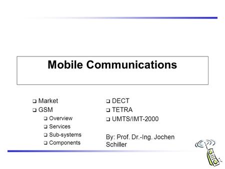 Mobile Communications