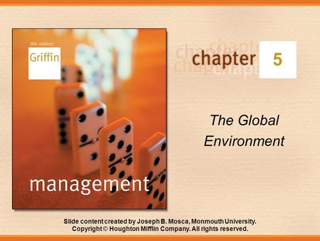 The Global Environment