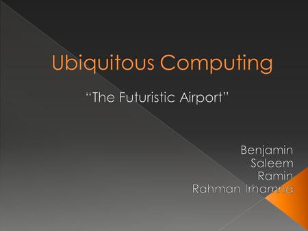  Provides mode of transportation for many (e.g. travelling, business trip, etc)  Cheaper and faster comparing to travelling by land or sea  So why.